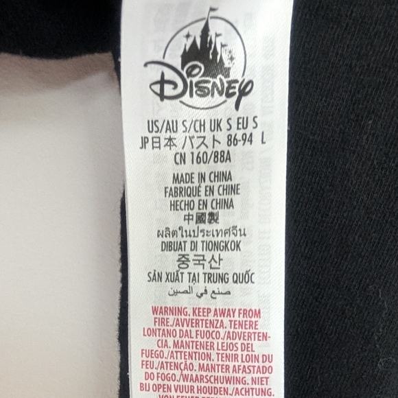 Disney Year of the Rabbit Lunar New Year 2023 Thumper Long Sleeve black Shirt S - Picture 6 of 12